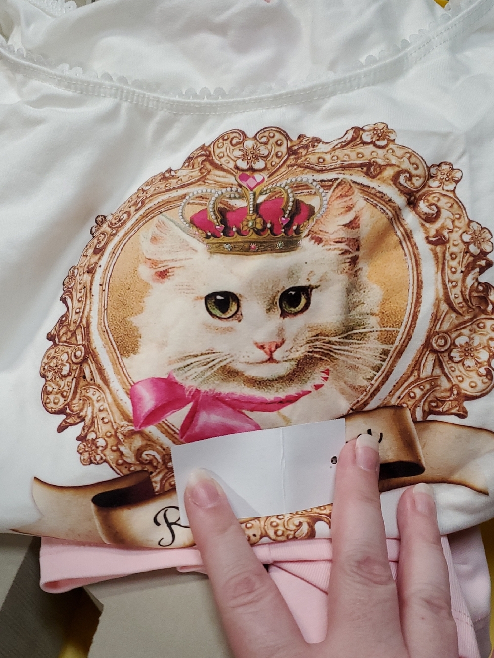 Royal cat tee